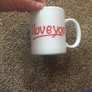 I love you/Valentine mug